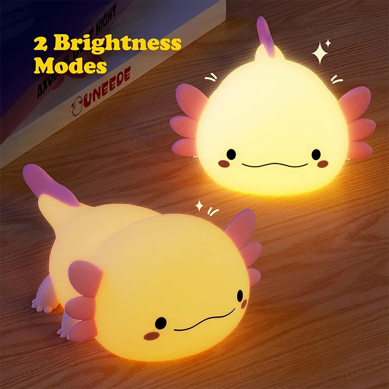 Lumi Cute Axolotl - Night Light Sleeping Lamp