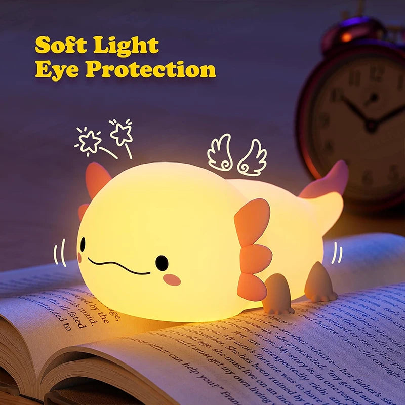 Lumi Cute Axolotl - Night Light Sleeping Lamp